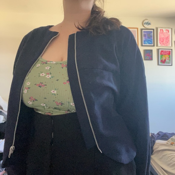 *READ DESCRIPTION: Navy Blue Jacket - Picture 5 of 8